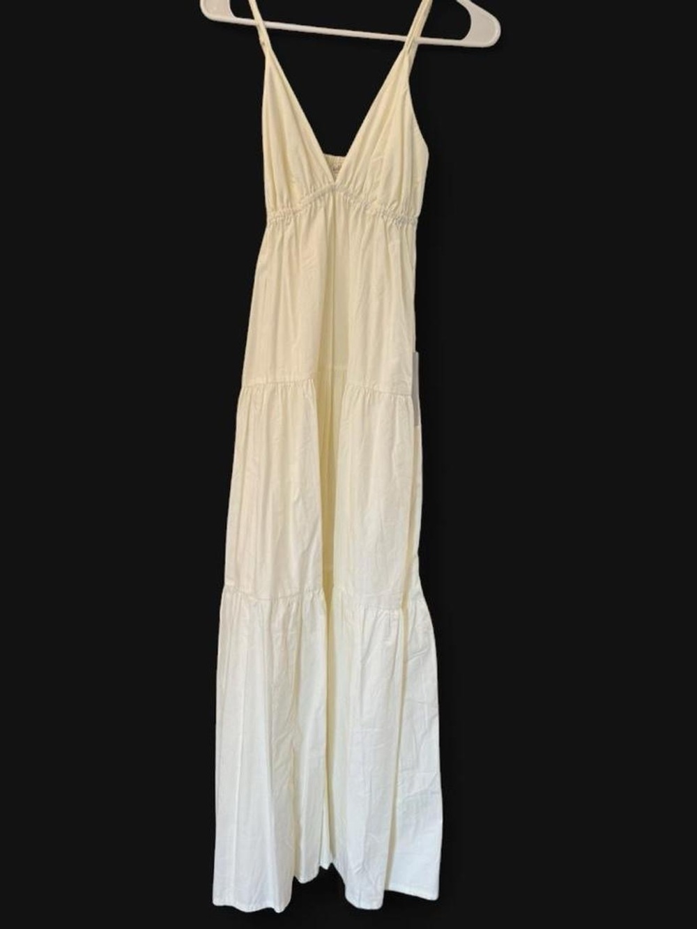Keliki White / Cream maxi dress NWT